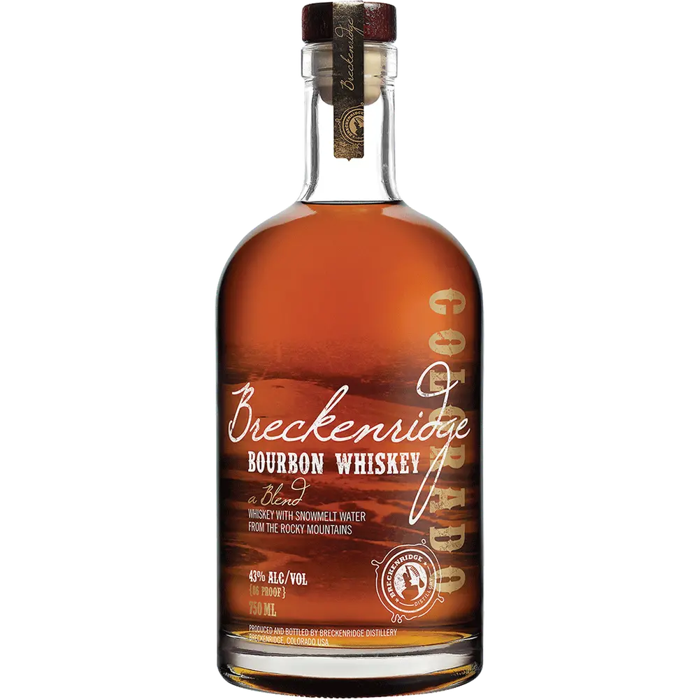 Breckenridge Bourbon bottle