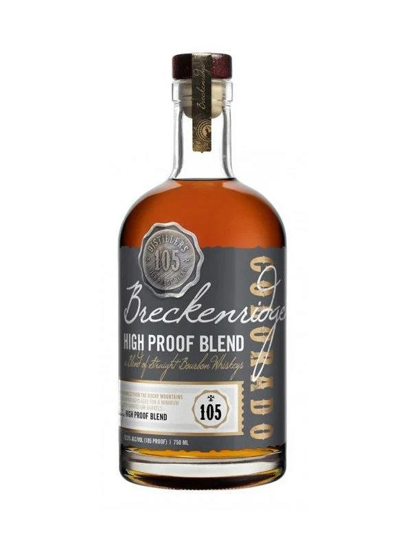 Breckenridge Distillers High Proof Blend Bourbon bottle
