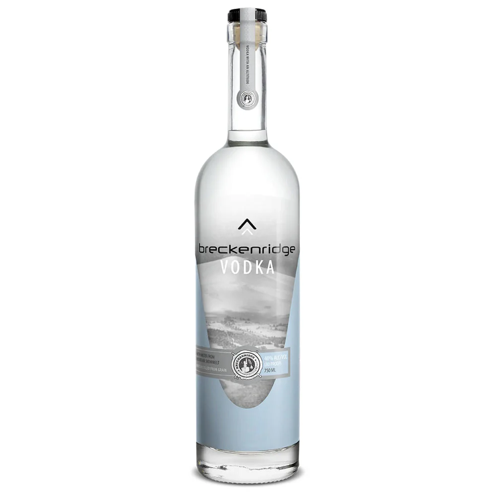 Breckenridge Vodka bottle