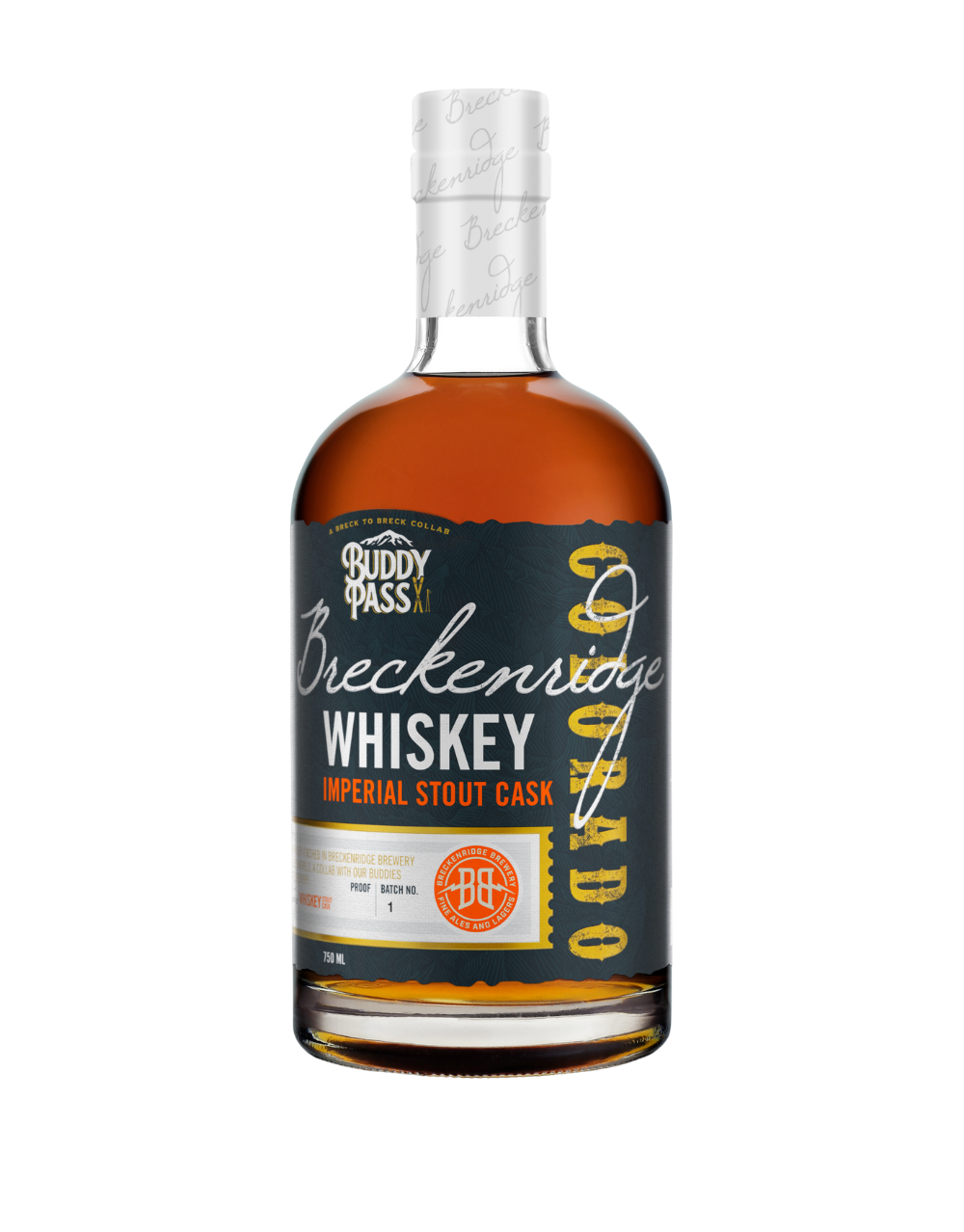 Breckenridge Whiskey Port Cask Finish bottle