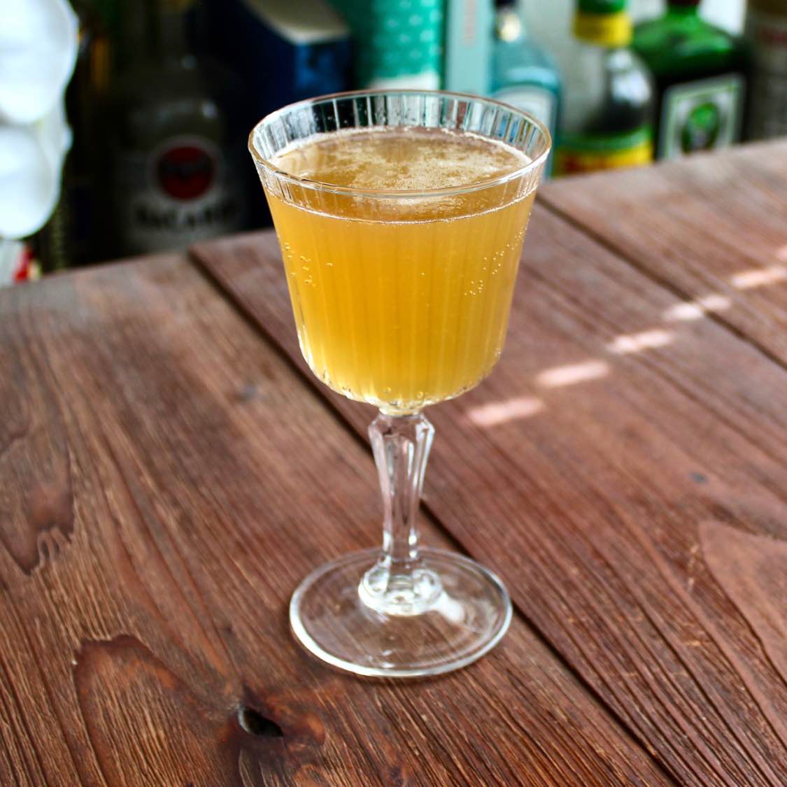 Brodys Craft Cocktails Airmail Rum bottle