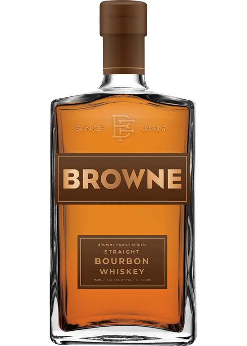 Browne Family Spirits Straight Bourbon Whiskey bottle
