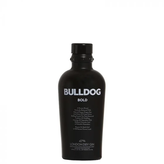 Bulldog Gin bottle