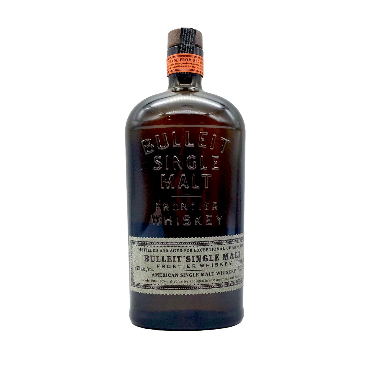 Bulleit Single Malt Whiskey bottle