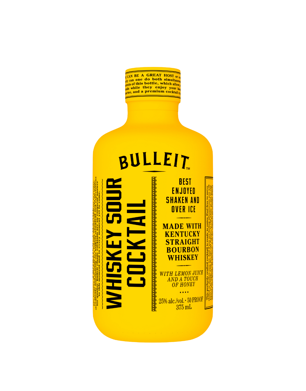 Bulleit Whiskey Sour Cocktail bottle