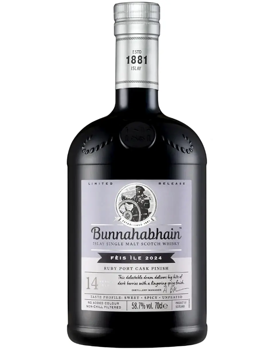 Bunnahabhain 14 Year Old Ruby Port bottle