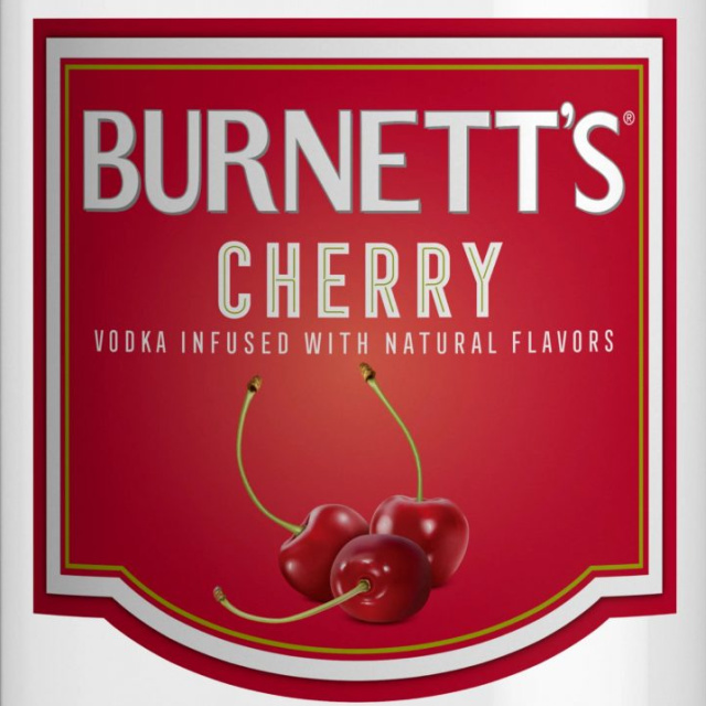 Burnetts Cherry bottle