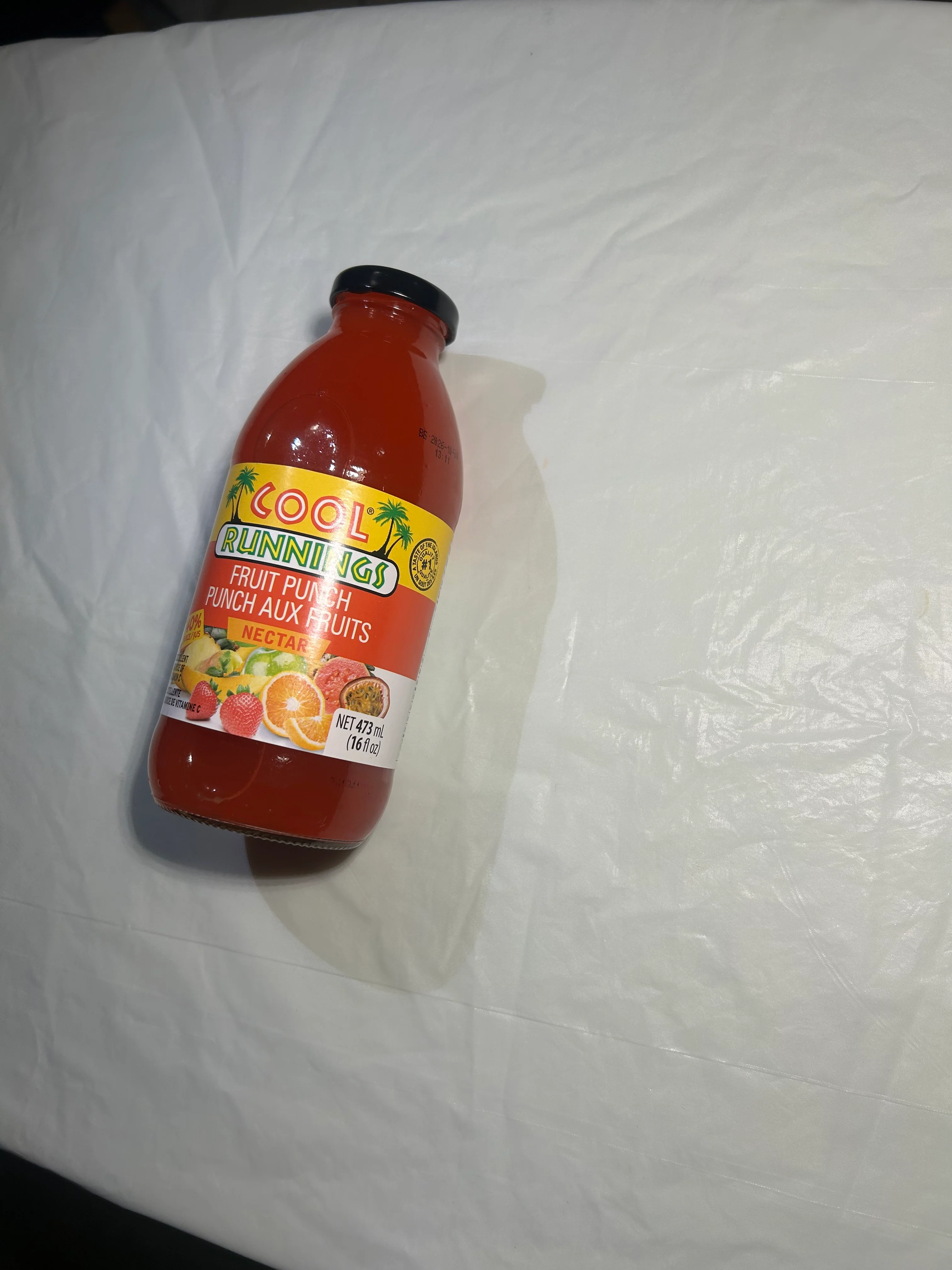 Burnetts Fruit Punch bottle