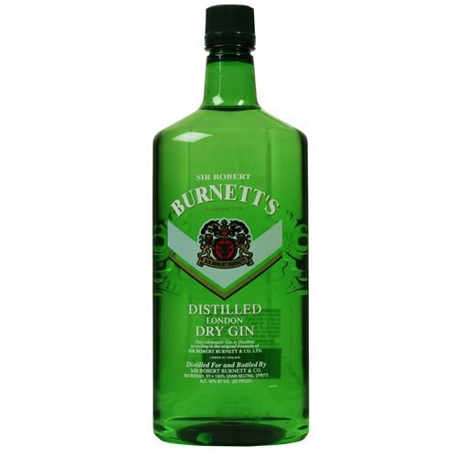 Burnetts Gin London Dry bottle