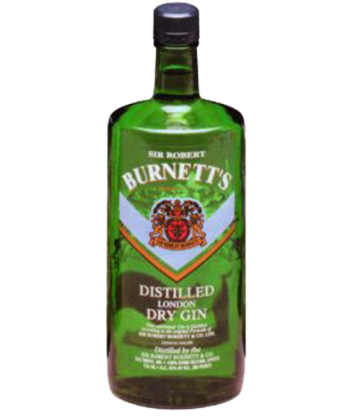 Burnetts Gin bottle