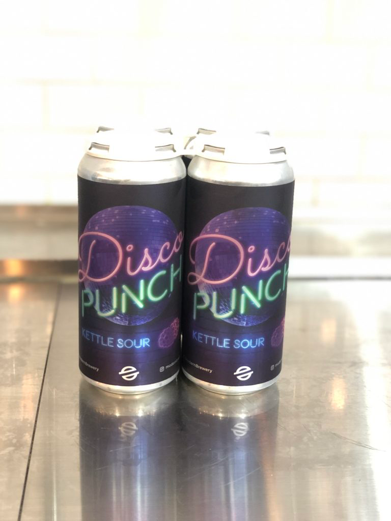 Burnetts Tropical Punch Disco bottle