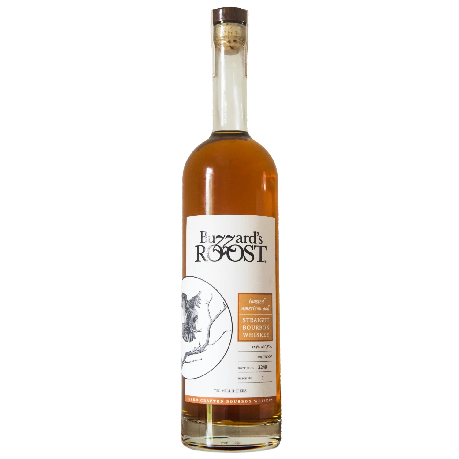 Buzzards Roost Toasted French Oak Bourbon bottle