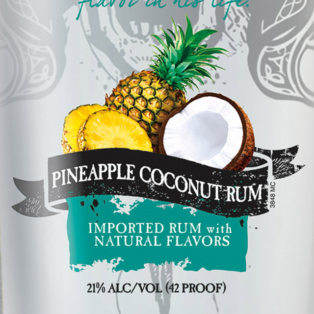 Calico Jack Coconut Rum bottle