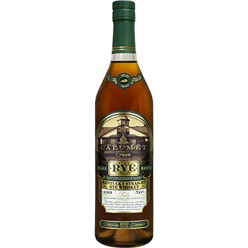 Calumet Farm High Rye Whiskey bottle