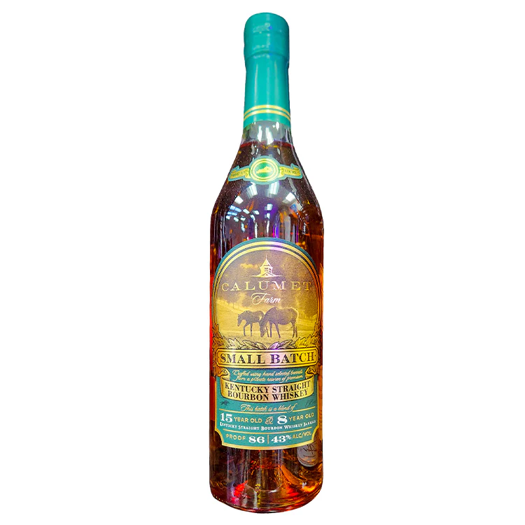 Calumet Farms Small Batch Bourbon Use Code 17176 bottle