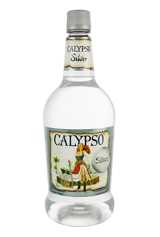 Calypso Silver Rum bottle