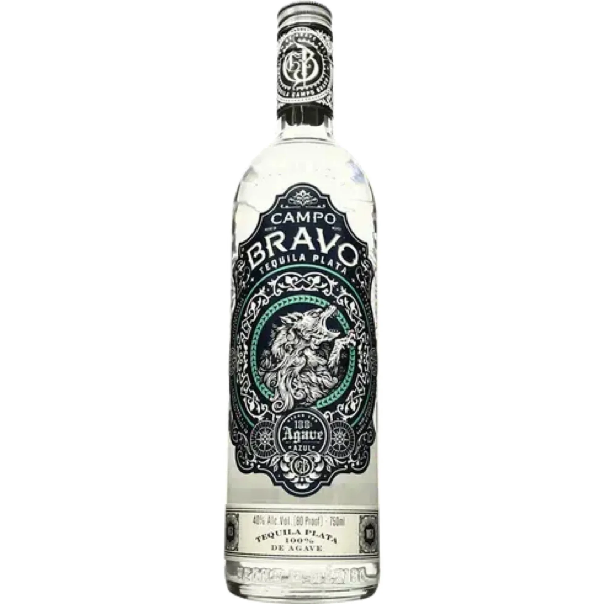 Campo Bravo Plata Tequila Mini bottle