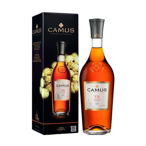 Camus Vs Elegance Cognac Disco bottle