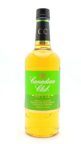 Canadian Club Apple bottle