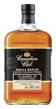Canadian Club Small Batch Classic bottle