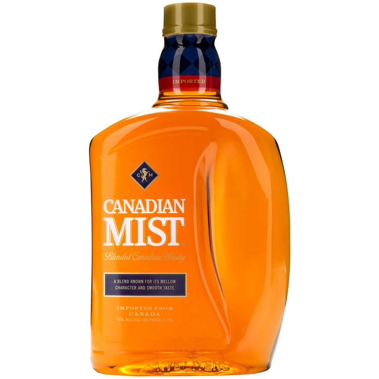 Canadian Mist Whisky bottle