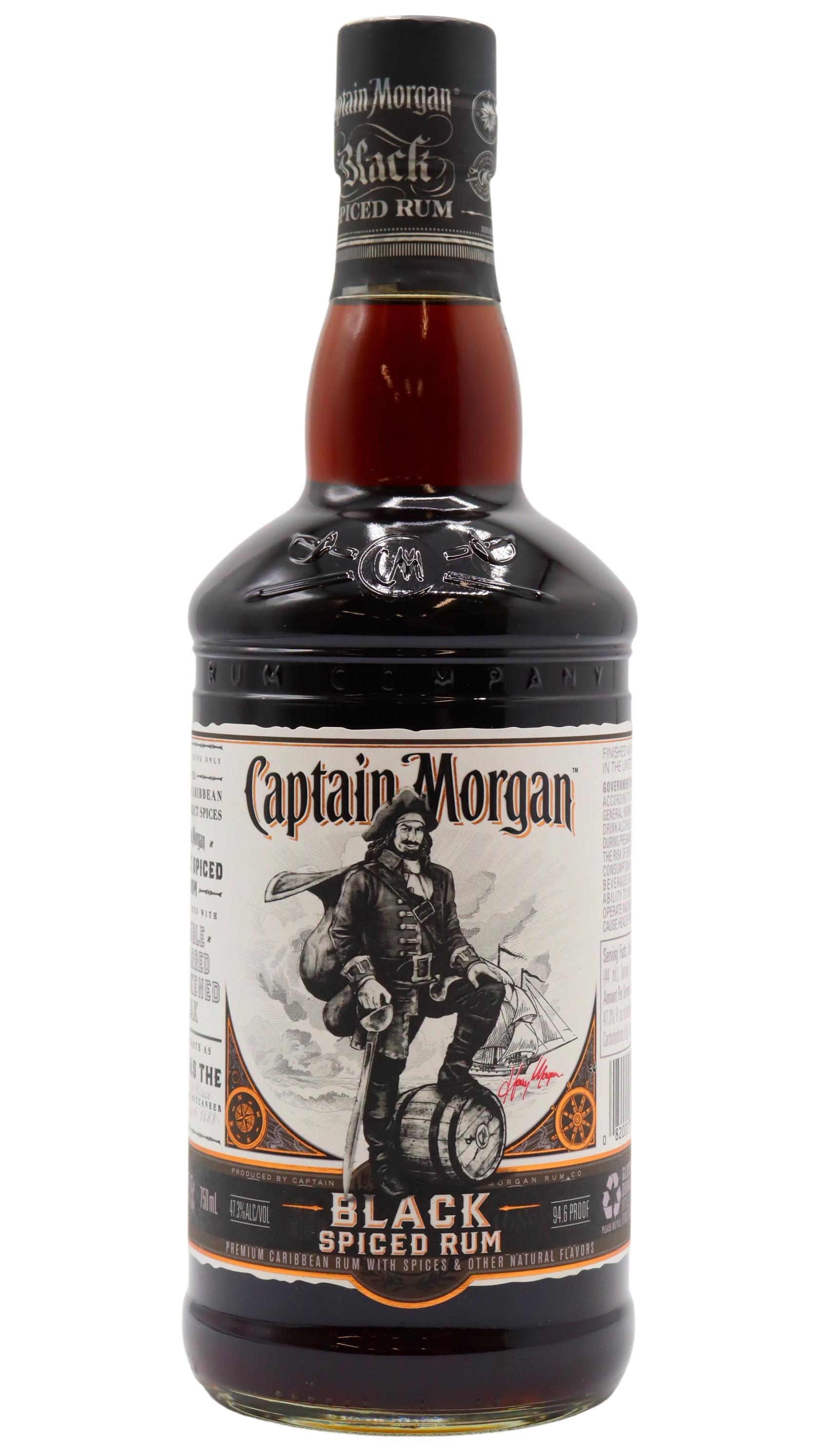 Captain Morgan Black Spiced bottle
