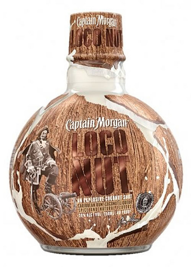 Captain Morgan Loconut Disco bottle