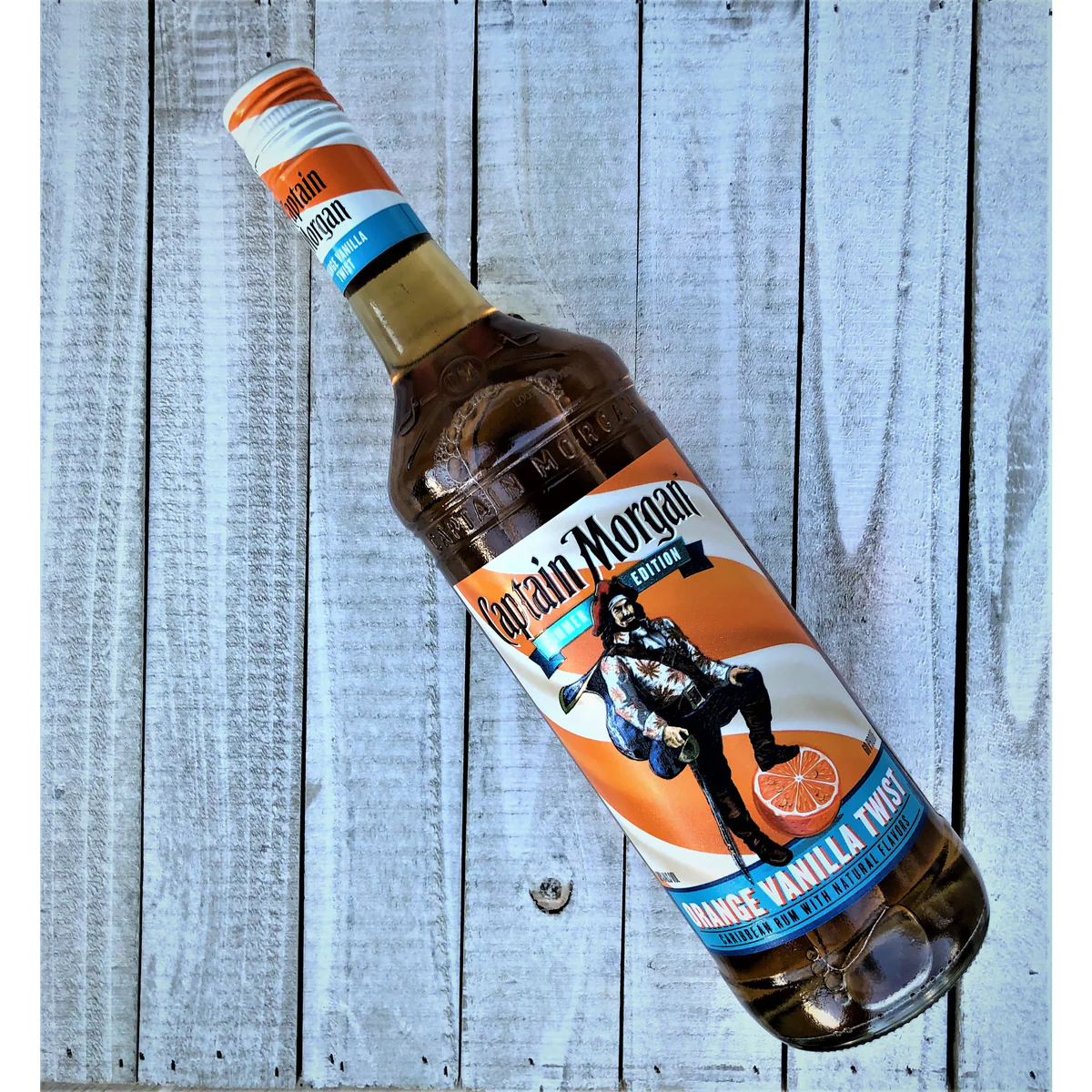 Captain Morgan Orange Vanilla Twist Disco bottle