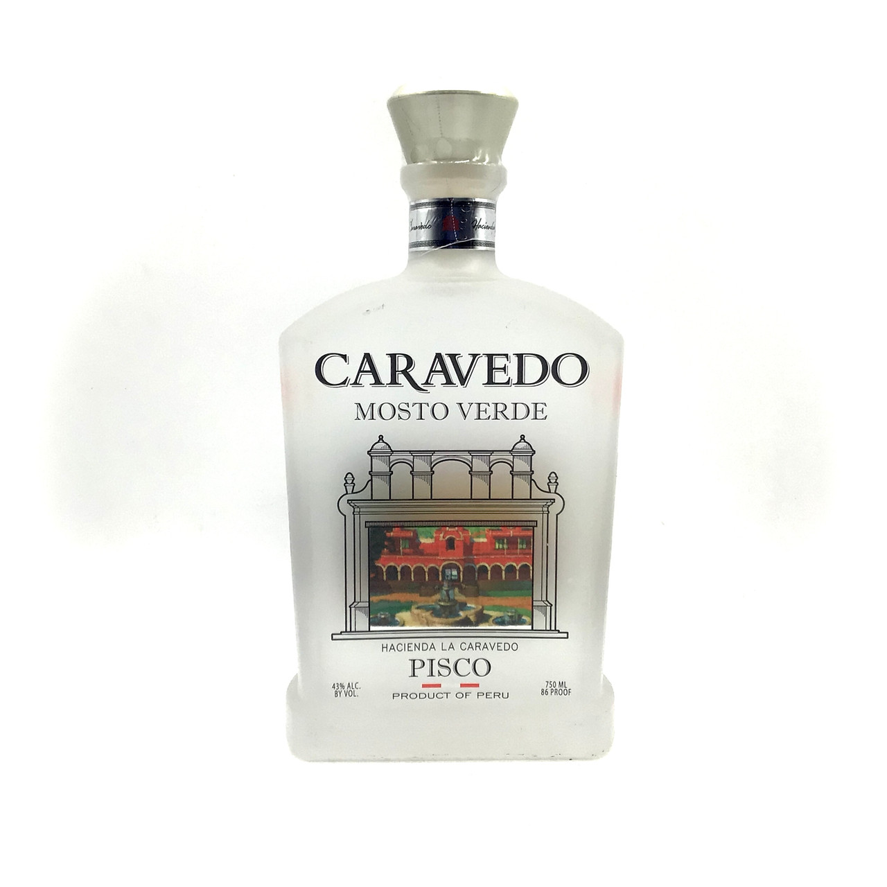 Caravedo Mosto Verde Pisco bottle