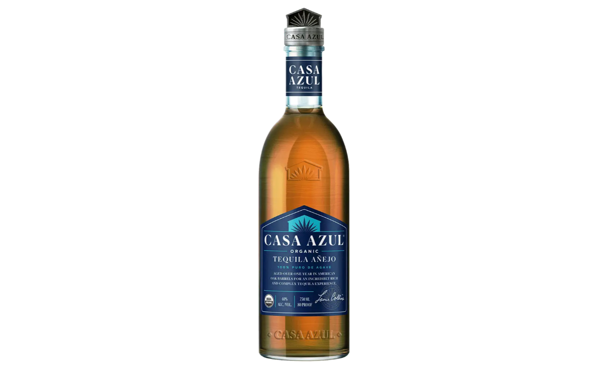 Casa Azul Organic Tequila Anejo bottle