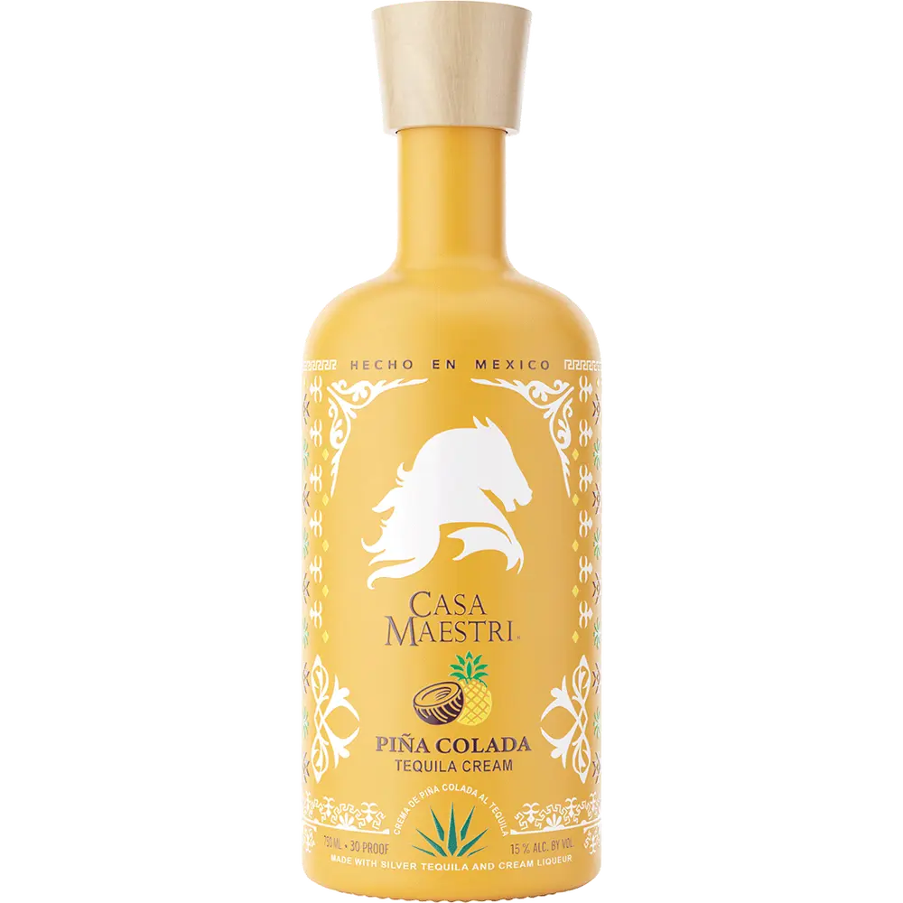 Casa Maestri Pina Colada Tequila Cream Use Code 80057 bottle