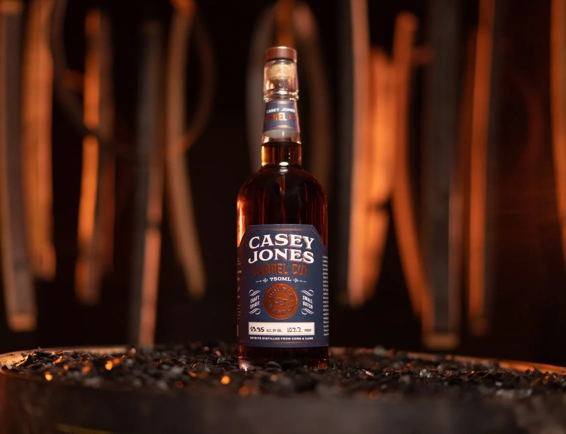 Casey Jones Distillery Barrel Cut Double Barrel bottle