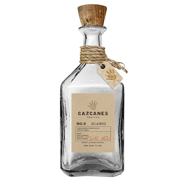 Cazcanes Blanco Tequila No 9 bottle