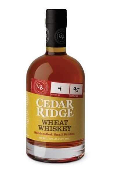 Cedar Ridge Wheat Whiskey bottle