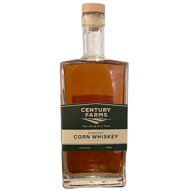 Century Farms Straight Corn Whiskey bottle