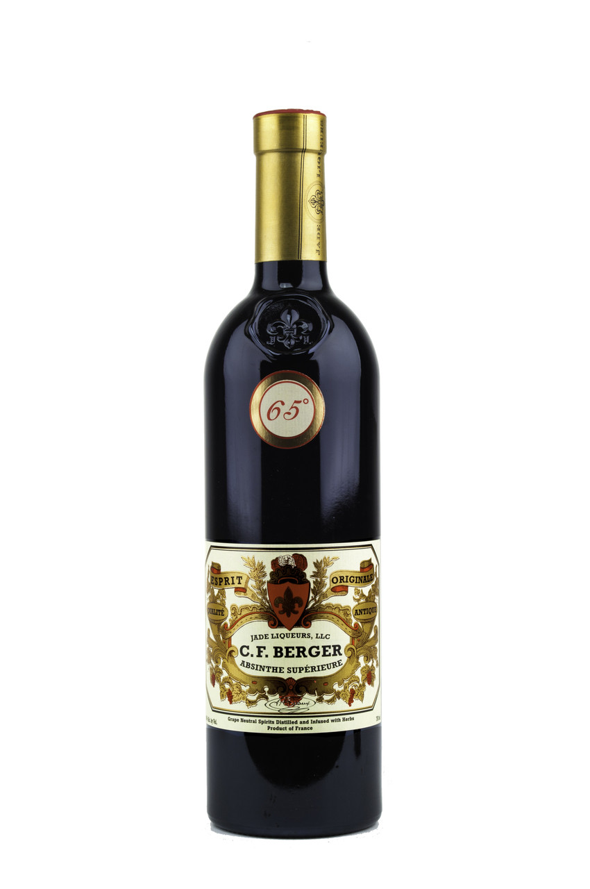 Cf Berger Absinthe Disco bottle