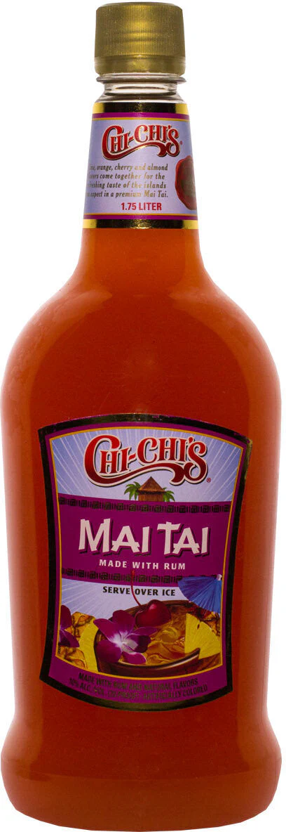 Chi-Chi's Mai Tai bottle