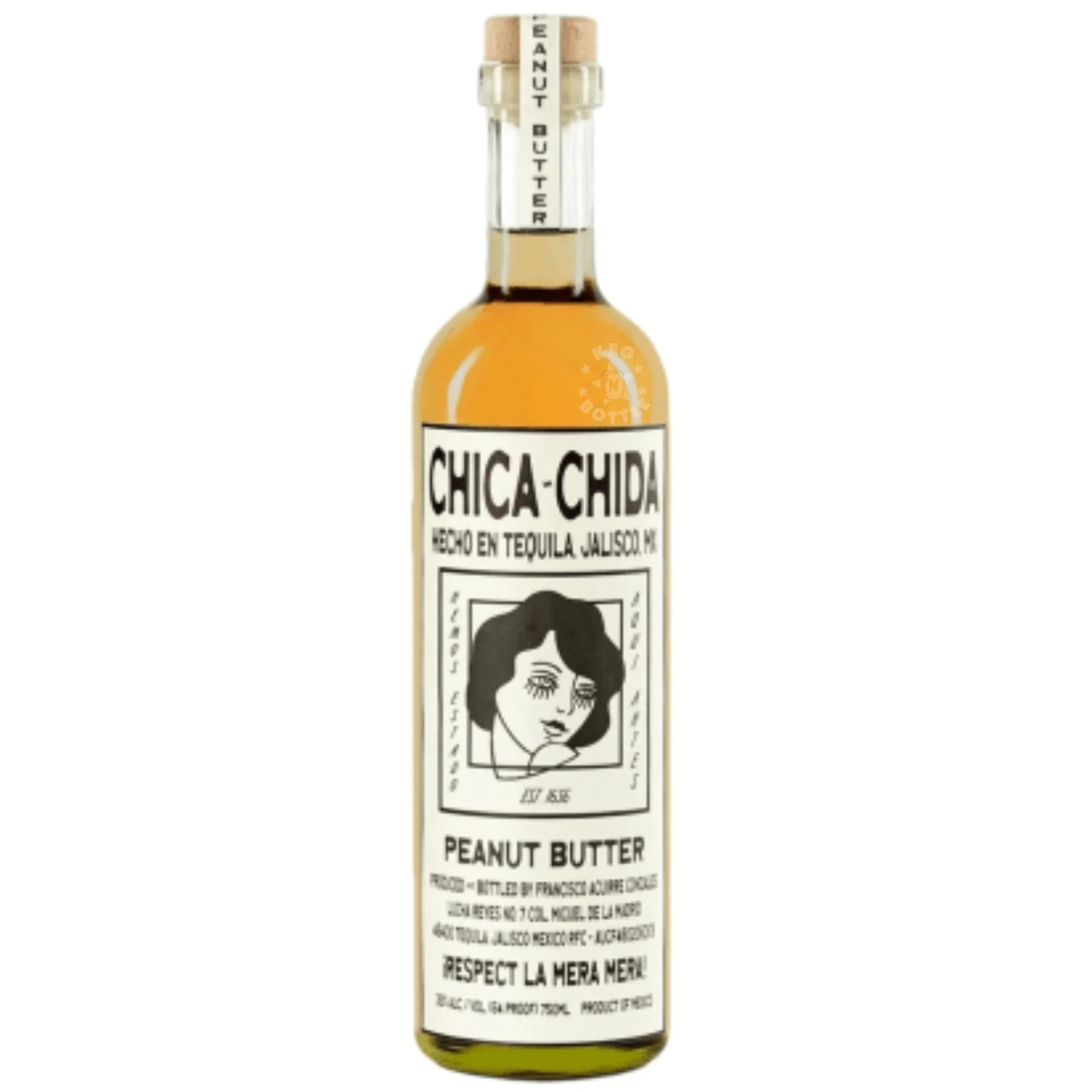 Chica Chida Peanut Butter Agave Spirit Mini bottle