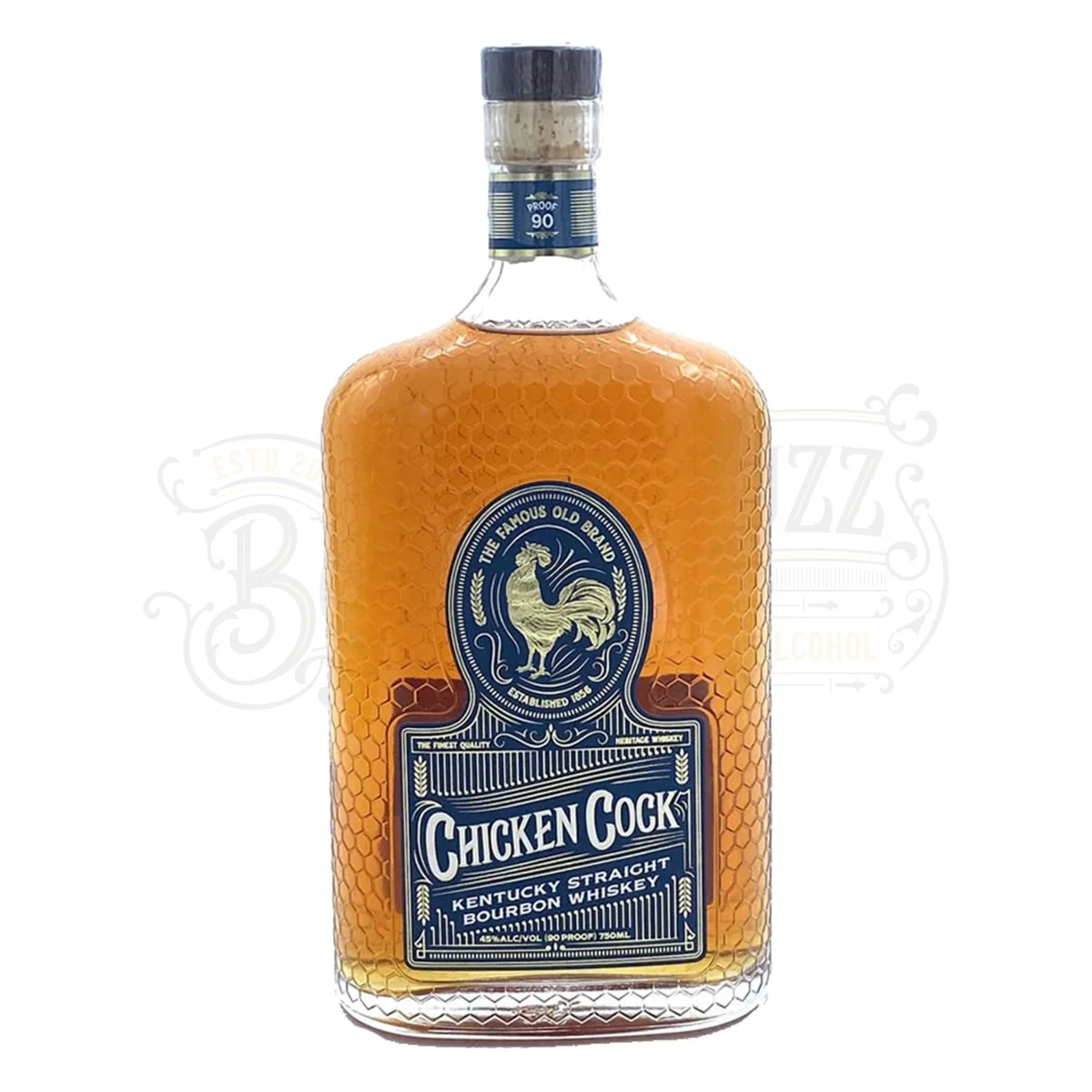 Chicken Cock Kentucky Straight Bourbon bottle