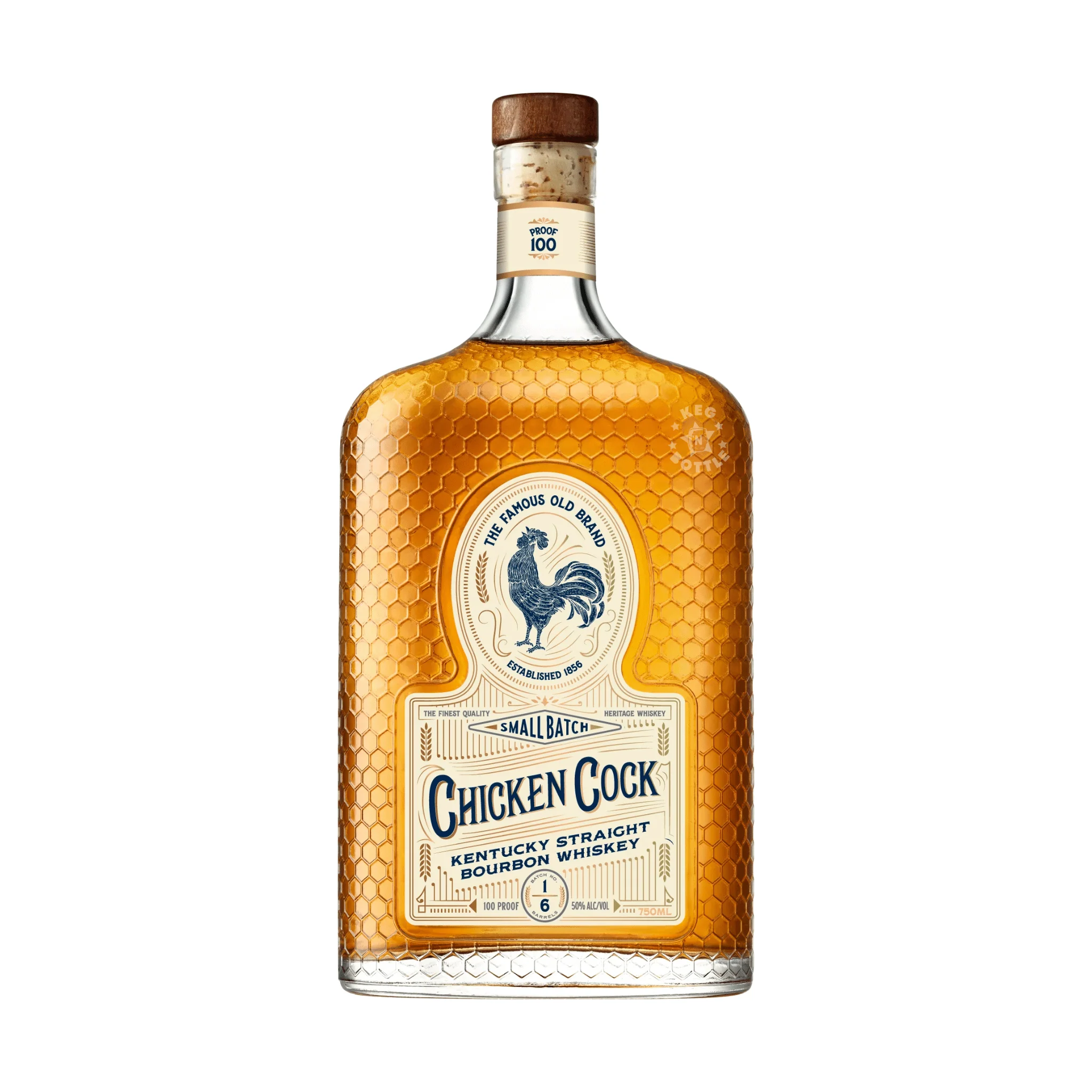 Chicken Cock Small Batch Kentucky Straight Bourbon bottle