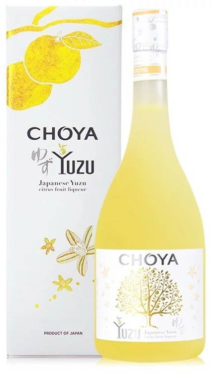 Choya Yuzu Liqueur bottle
