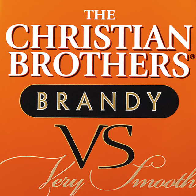 Christian Bros Brandy bottle