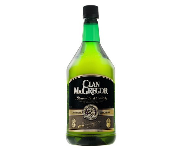 Clan Macgregor Scotch bottle