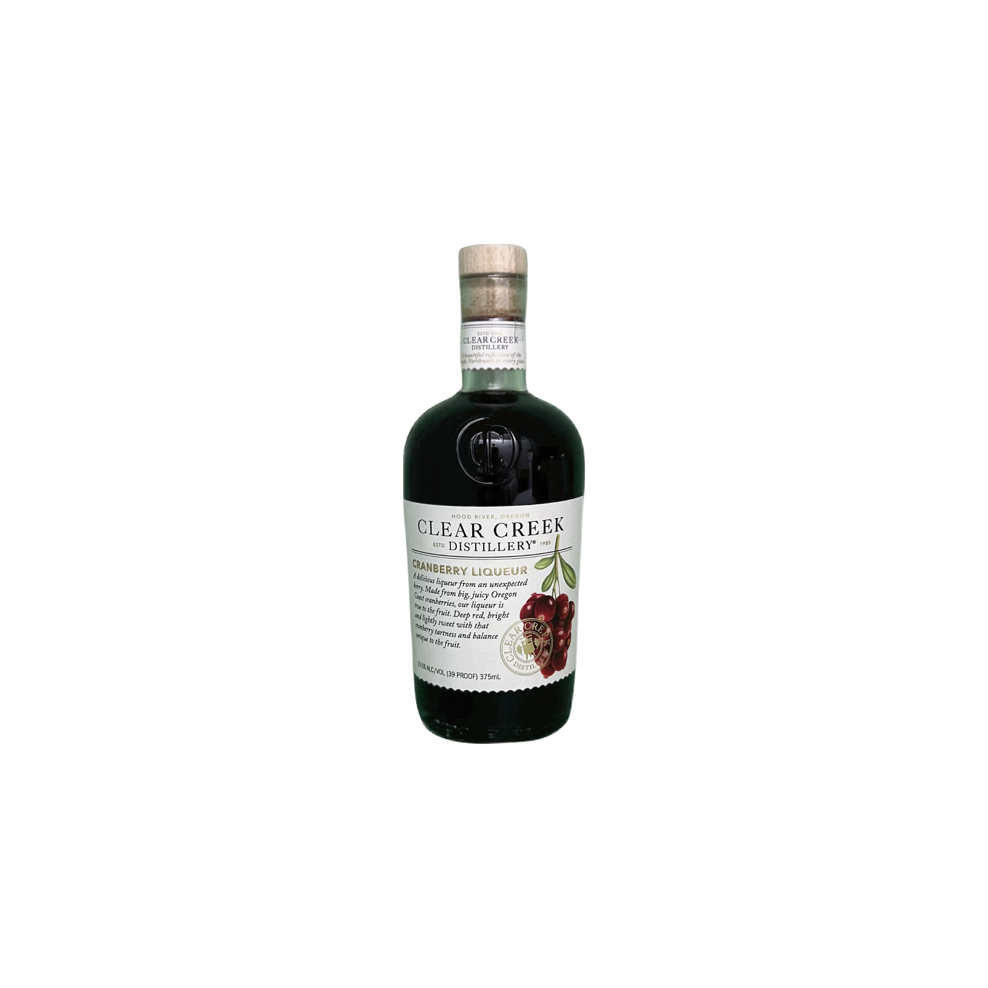 Clear Creek Cranberry Liqueur bottle