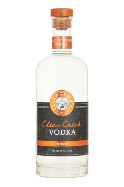 Clear Creek Vodka bottle