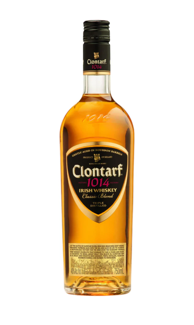 Clontarf Classic 1014 Irish Whiskey bottle