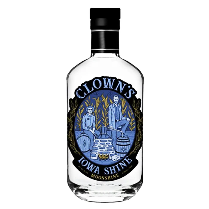 Clown Shine Whiskey bottle