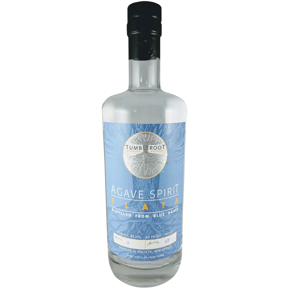 Cm Autentica De Mi Pueblo Plata Agave Spirit bottle