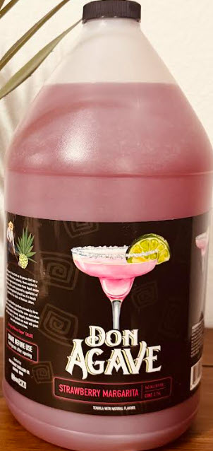 Cm Don Agave Strawberry Margarita bottle