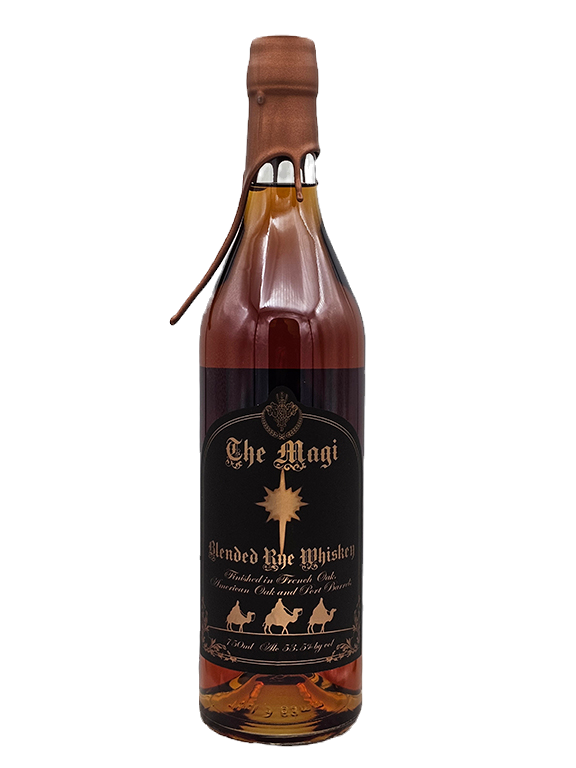 Cm The Magi Blended Rye Whiskey bottle